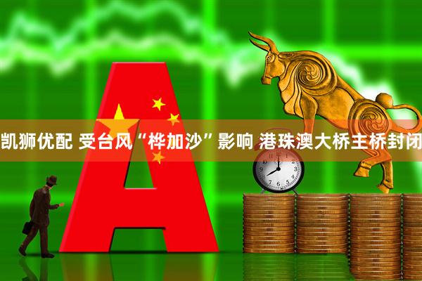 凯狮优配 受台风“桦加沙”影响 港珠澳大桥主桥封闭