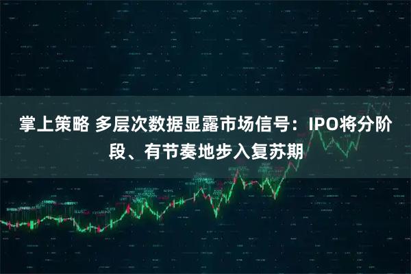掌上策略 多层次数据显露市场信号：IPO将分阶段、有节奏地步入复苏期